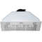 Stainless Steel Insert Range Hood Speed Built-in Kitchen Vent with Push Button Control, LED Lighting, Baffle Filters