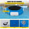 Inflatable Water Bouncer & Swim Platform, Water Trampoline Splash Padded Inflatable Bouncer for Water Sports, Family Fun