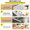 Thick Clear Table Protector, Plastic Table Cover, Waterproof Rectangle Desk Mat, Easy to Clean for Furniture Protection