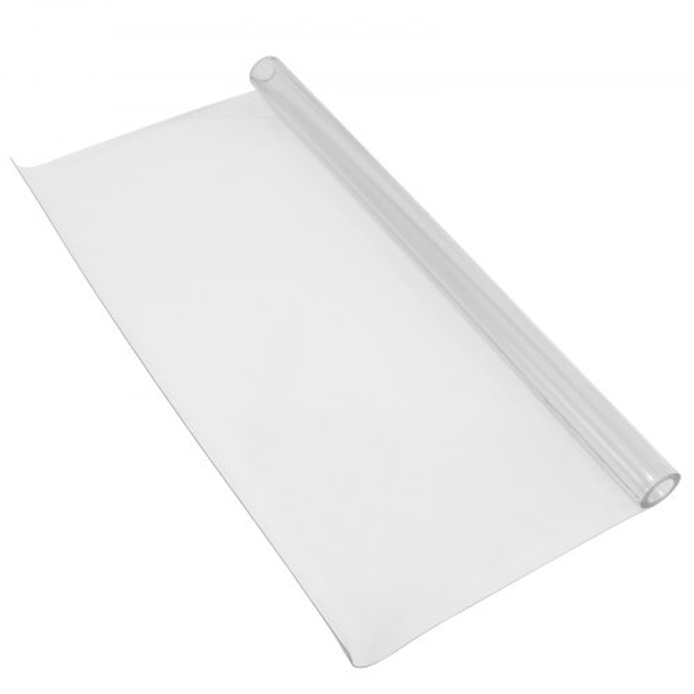 Thick Clear Table Protector, Plastic Table Cover, Waterproof Rectangle Desk Mat, Easy to Clean for Furniture Protection