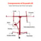Drywall Rolling Lifter Panel Hoist, Sheetrock Lift, Steel Material w/Telescopic Arm & Lockable Wheels
