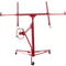 Drywall Rolling Lifter Panel Hoist, Sheetrock Lift, Steel Material w/Telescopic Arm & Lockable Wheels