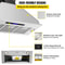 Insert Range Hood, Speed Stainless Steel Built-in Kitchen Vent with Touch & Remote Control, LED Lighting, Baffle Filters