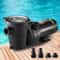 Swimming Pool Pump, High-Performance Single Speed Pump for Above Ground Pools with Strainer Basket & GP Max Flow