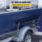 Boat Trailer Guide-ons, Heavy-Duty Rustproof Steel Trailer Guides with Carpet Padding & Hardware for Ski & Fishing Boat