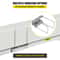 Boat Trailer Guide-ons, Heavy-Duty Rustproof Steel Trailer Guides with Carpet Padding & Hardware for Ski & Fishing Boat