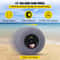 Beach Balloon Wheels & Stainless Steel Axle, TPU Replacement Sand Tires for Kayak Dolly, Canoe Cart, Beach Buggy