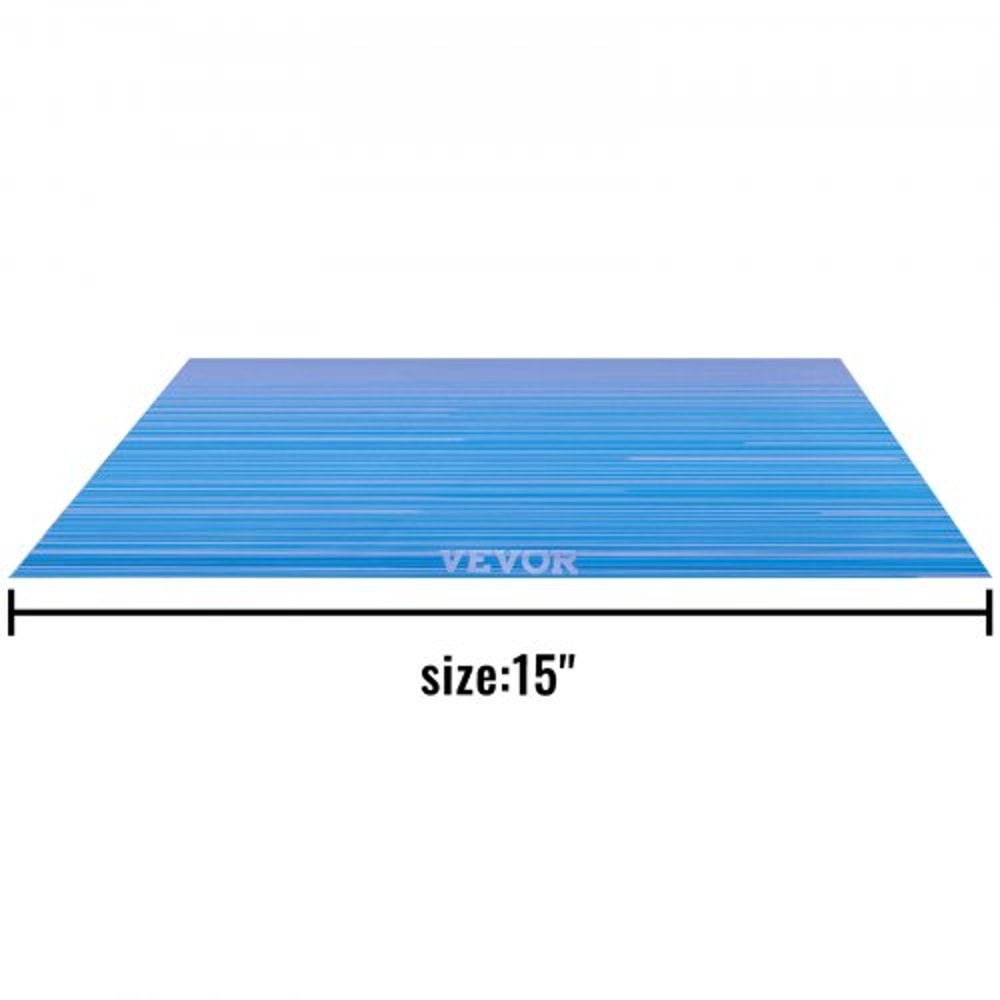 RV Camper Awning Fabric Replacement, Ocean Blue Fade Durable oz Vinyl Canopy for Trailer Awning, Patio Camping Car, SUV