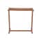 Freestanding Outdoor Pool Towel Rack, Bar Brown PVC T-Shape Storage Organizer with Clips, Mesh Bag & Hook for Swimming