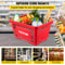 Store Shopping Baskets, PE Material with Plastic Handle & Iron Stand for Supermarket, Retail & Bookstore