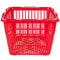 Shopping Basket Set, Durable PE Material with Handle & Stand, Supermarket, Retail & Grocery