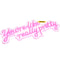 Large Pink LED Neon Sign 275 X 12 Youre Like Really Pretty Wall Decor With Remote Perfect For Bedro 8