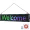 40x9 LED Scrolling Sign Full Color P6 Programmable Display High Brightness Electronic Message Board 1