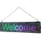 40x9 LED Scrolling Sign Full Color P6 Programmable Display High Brightness Electronic Message Board 9