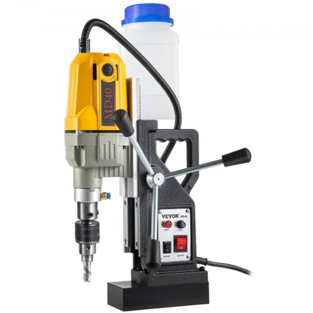 1100W 157 Boring Diameter Magnetic Drill Press 2697lbf12000N Portable Electric Mag Drill With 12 Bi 8