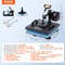 5 In 1 Heat Press 15 X 15 Digital Clamshell Sublimation Machine For DIY Mug Cap Plate TShirt Trans 7