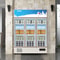 Commercial Display Fridge 35 Cuft Triple Glass Door Beverage Cooler With LED Light For Stores Gyms 0