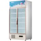 Upright Commercial Refrigerator 39 X 27 X 79 Glass Door Beverage Cooler With Digital Display Adjust 8