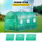 12x7x7 Ft WalkIn Tunnel Greenhouse Portable Plant Hot House With Galvanized Steel Frame Zippered Do 4