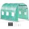 WalkIn Greenhouse 98 X 66 X 66 Ft Waterproof PE Cover Sturdy Galvanized Frame 6 Mesh Windows 1