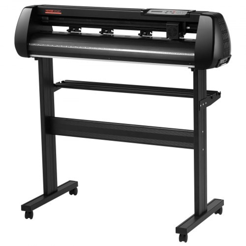 34 Bluetooth Vinyl Cutter Machine Professional Cutting Plotter With Steel Roller Shaft Sign Master 10