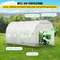 WalkIn Greenhouse 15 X 65 X 7 Ft Waterproof PE Cover Sturdy Galvanized Frame 8 Mesh Windows Zipper 5