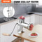 Stainless Steel Manual Meat Grinder Hand Operated Meat Grinding Machine With Tabletop Clamp 2 Grind 2
