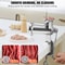 Stainless Steel Manual Meat Grinder Hand Operated Meat Grinding Machine With Tabletop Clamp 2 Grind 3