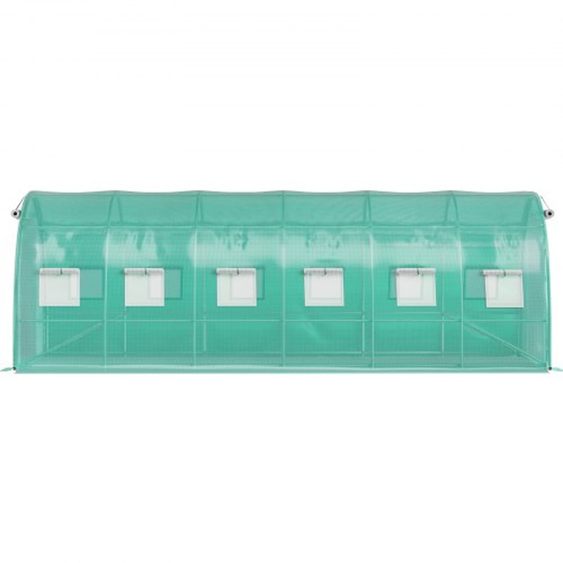 20x10x7 Ft WalkIn Greenhouse Portable Plant Hot House With Galvanized Steel Hoops 3 Top Beams 2 Zip 7