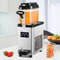 6L16 Gal Commercial Slushy Machine 300W Stainless Steel Frozen Drink Maker Makes 25 Cups Perfect F 0