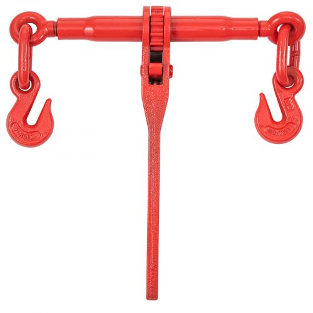 516 Grade 80 Chain Binder Set 6600LBS Capacity Tie Down Kit With 21 Chains Grab Hooks Ideal For T 8