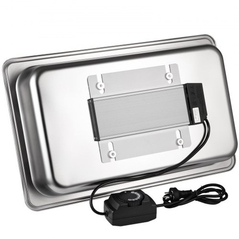 Commercial Food Warmer 95 Qt Stainless Steel Bain Marie Buffet Steamer With Lid FullSize 1 Pot Stea 9