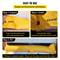 24 Ft Length X 6 In Height Sandbag Alternative Reusable PVC Water Diversion Tubes For Flood Protect 4