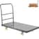 2000 Lb Capacity Flatbed Cart 47 X 24 Steel Platform Truck With Detachable Handle 5 Swivel Casters 1