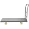 2000 Lb Capacity Flatbed Cart 47 X 24 Steel Platform Truck With Detachable Handle 5 Swivel Casters 9