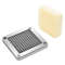 Stainless Steel French Fry Cutter Blades 3 PCS 6 Knives Replacement Dicer Parts Push Block For Un 8