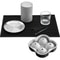 Ice Ball Press Kit Anodized 7075 Aluminum W Silicone Moulds Large Mat Stainless Steel Tong Two Gla 9