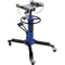1100 Lbs Hydraulic Telescoping Transmission Jack 2Stage Floor Jack Stand With Foot Pedal 360 Swive 7