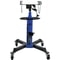 1100 Lbs Hydraulic Telescoping Transmission Jack 2Stage Floor Jack Stand With Foot Pedal 360 Swive 9
