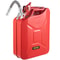 53 Gallon 20L Portable Jerry Gas Can With Flexible Spout System Rustproof HeatResistant Steel Fue 1
