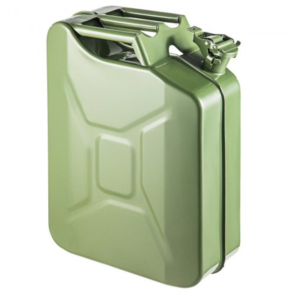 HeavyDuty 53 Gallon 20L MilitaryStyle Jerry Can Rustproof Steel Fuel Container With Flexible Spout 7