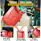 20L Portable Jerry Gas Can with Flexible Spout System, 2PCS Rustproof & Heat-Resistant Steel Fuel Tanks for Cars
