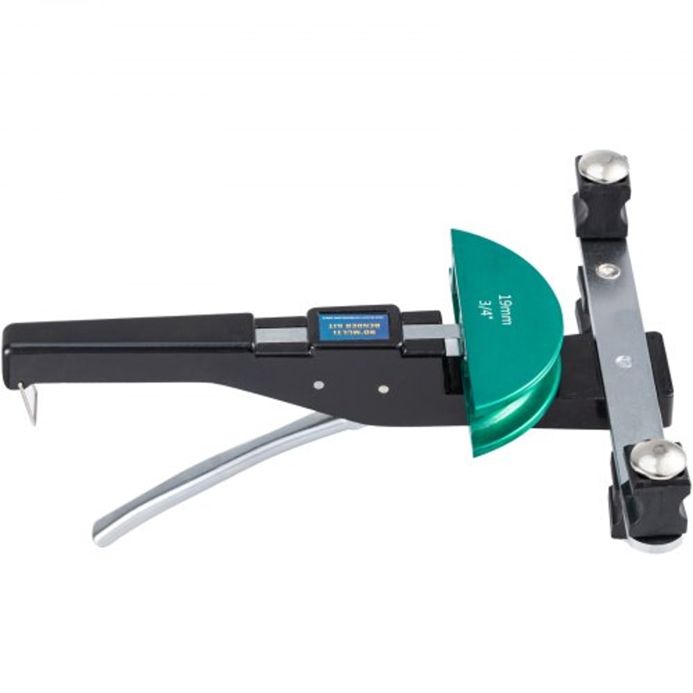 Premium Copper Pipe Bender Kit, Ratcheting Tube Bender with Color Dies, Forward & Reverse Bend for Copper & Aluminum