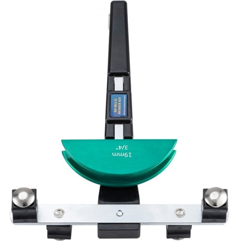 Premium Copper Pipe Bender Kit, Ratcheting Tube Bender with Color Dies, Forward & Reverse Bend for Copper & Aluminum