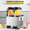 Commercial Slushy Machine Tanks Cups, Stainless Steel Margarita Smoothie Frozen Drink Maker, Perfect for Supermarkets
