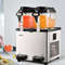 Commercial Slushy Machine Tanks Cups, Stainless Steel Margarita Smoothie Frozen Drink Maker, Perfect for Supermarkets