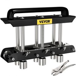 adjustable sheet metal brake with three-station edge roller, large radius bender for bends in gauge steel roofing