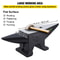 Premium Cast Steel Single Horn Anvil, Rugged Blacksmith Round Horn with Large Flat Countertop & Stable Base
