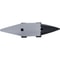 Premium Cast Steel Single Horn Anvil, Rugged Blacksmith Round Horn with Large Flat Countertop & Stable Base