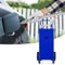 Fuel Caddy Gas Storage Tank with Wheels & Manual Transfer Pump, Gasoline Diesel Fuel Container for Cars, Lawn Mowers
